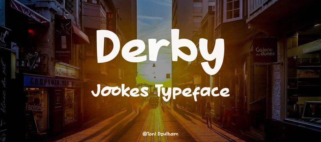 Derby Jookes Font