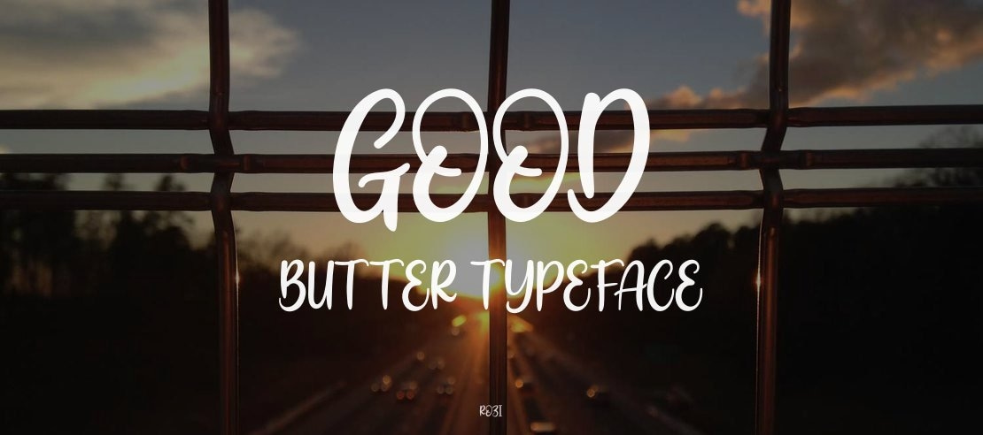 Good Butter Font