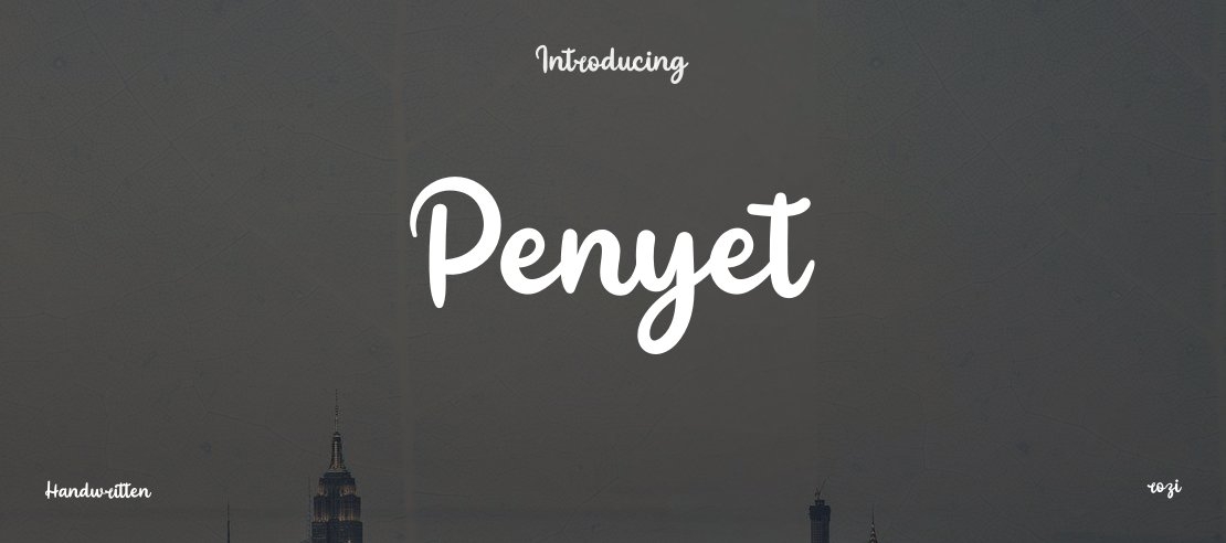 Penyet Font