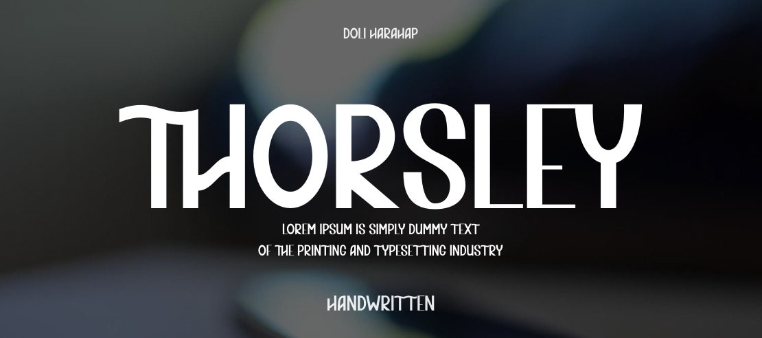 Thorsley Font