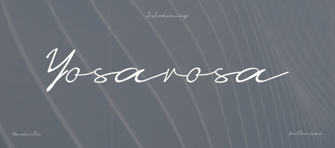 Yosarosa Font