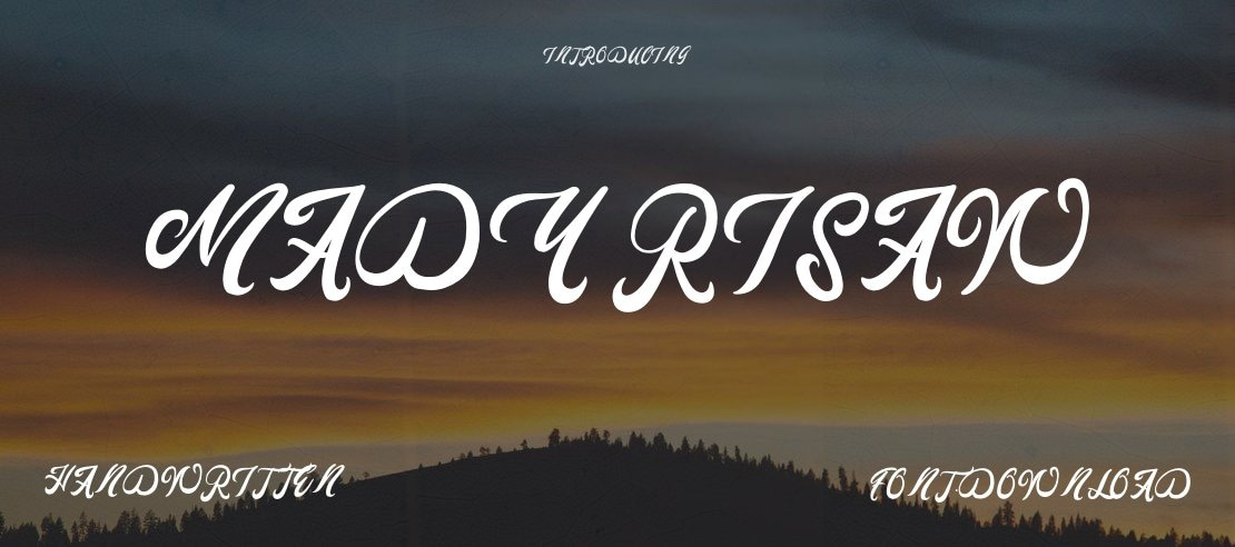 Mady Risaw Font