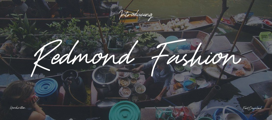 Redmond Fashion Font