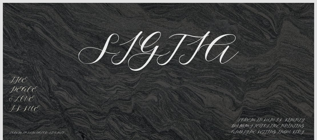 sigtia Font