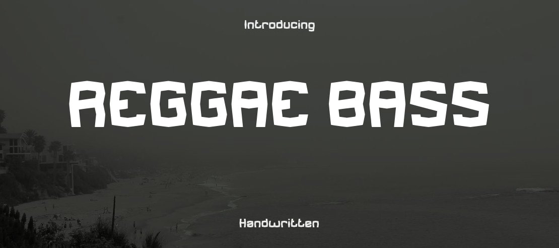 REGGAE BASS Font Family