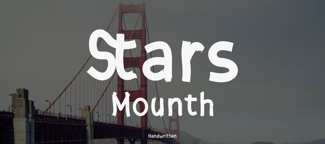 Stars Mounth Font