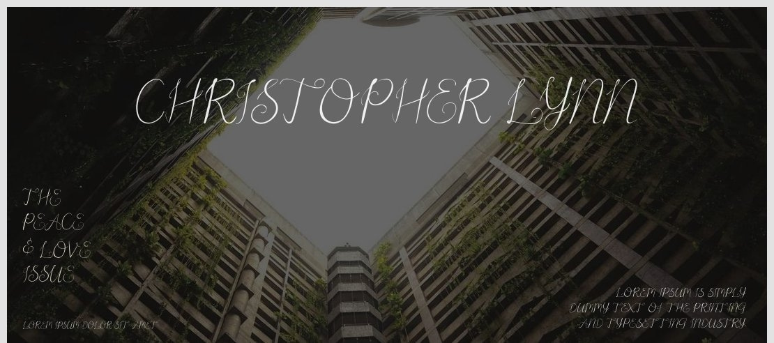 Christopher Lynn Font