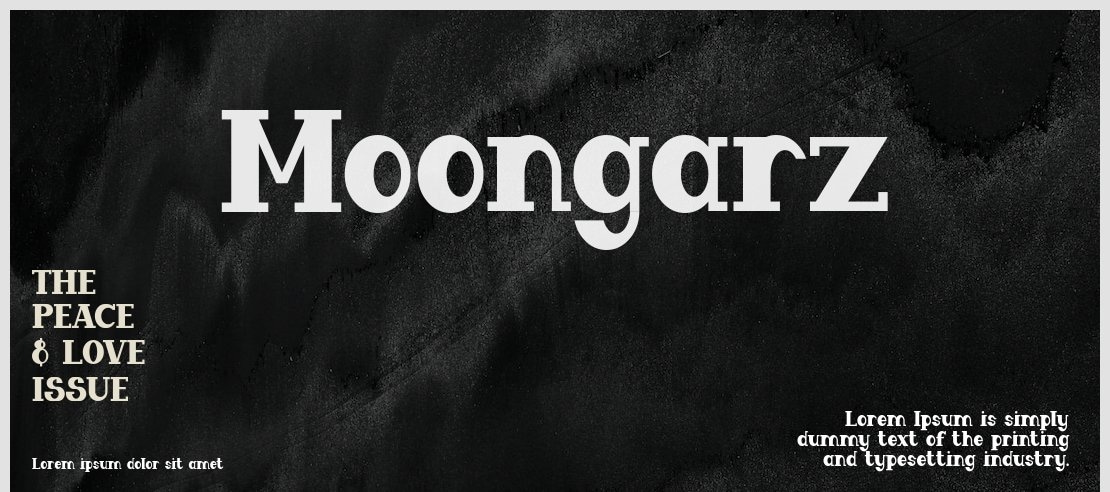 Moongarz Font