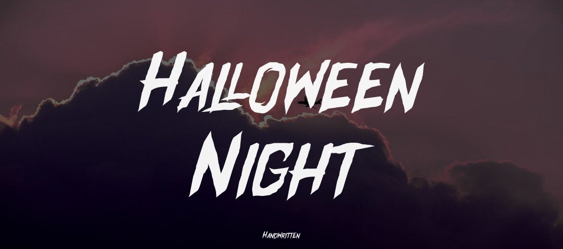 Halloween Night Font