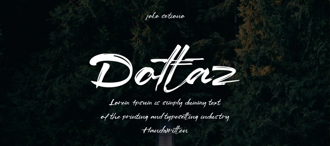 Dottaz Font