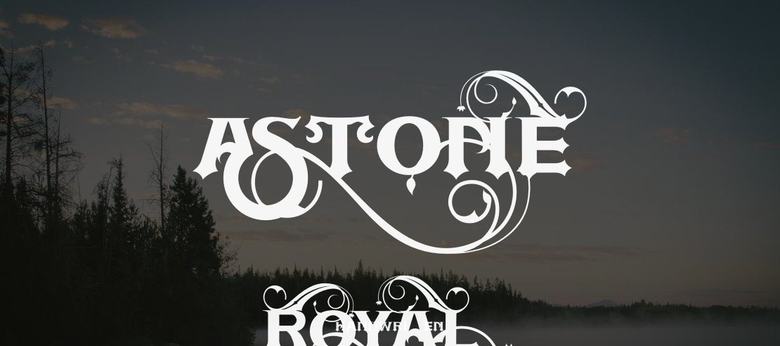 ASTONE ROYAL Font