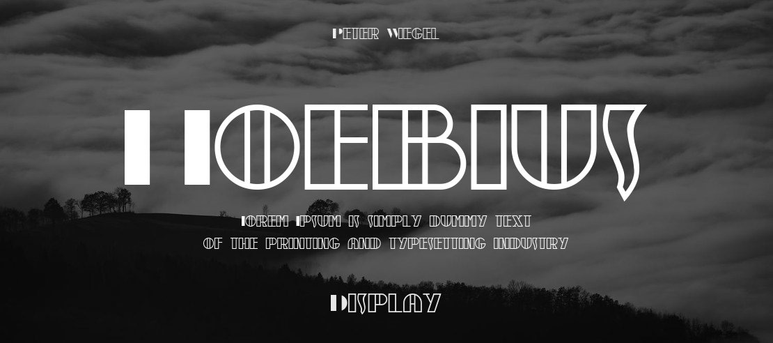 Moebius Font