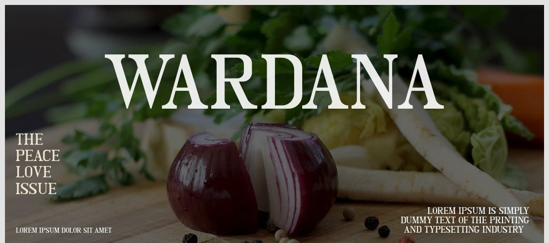 Wardana Font