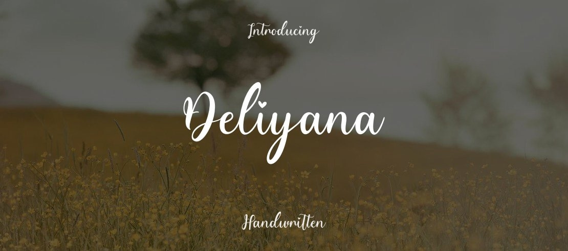 Deliyana Font