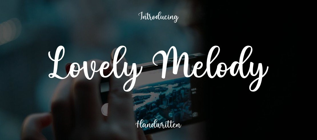 Lovely Melody Font