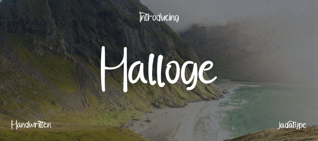 Halloge Font