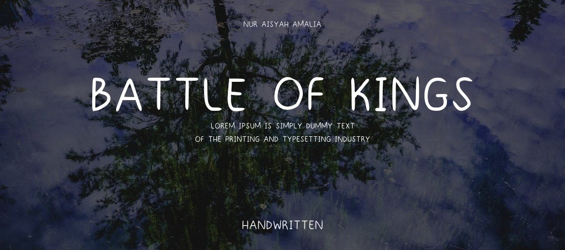 Battle Of Kings Font