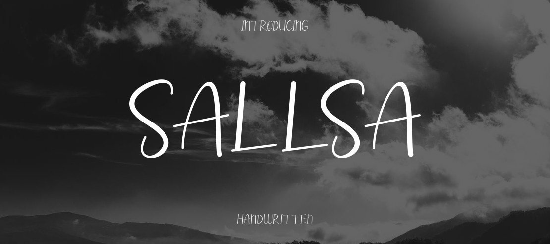 Sallsa Font