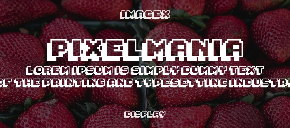 Pixelmania Font