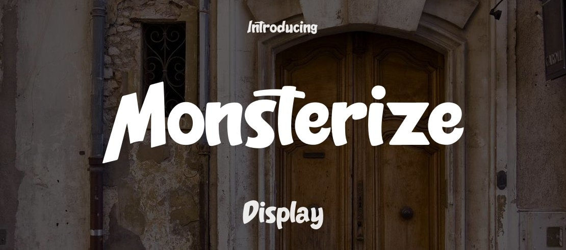 Monsterize Font Family