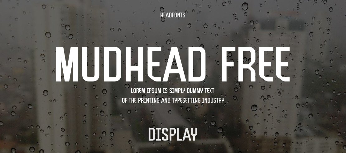 Mudhead FREE Font