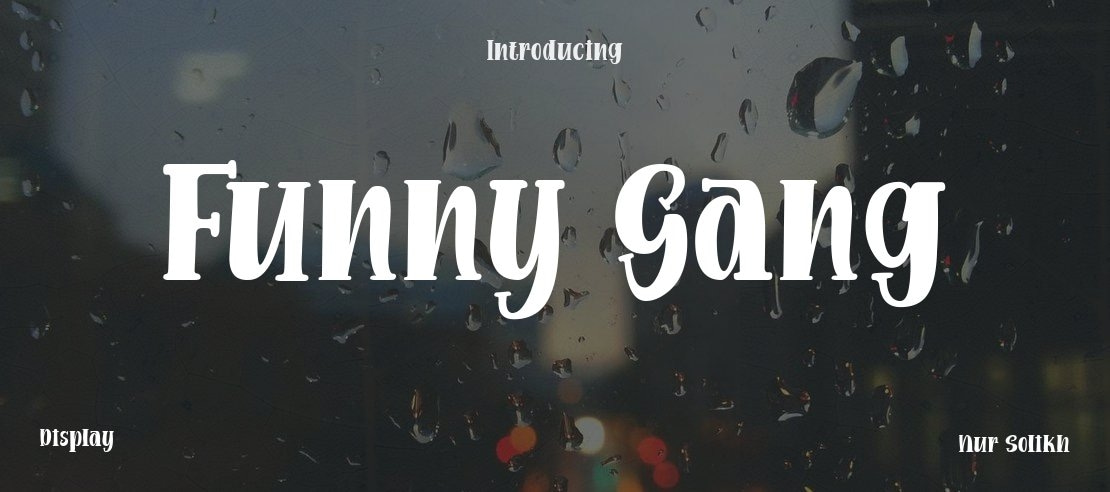 Funny Gang Font