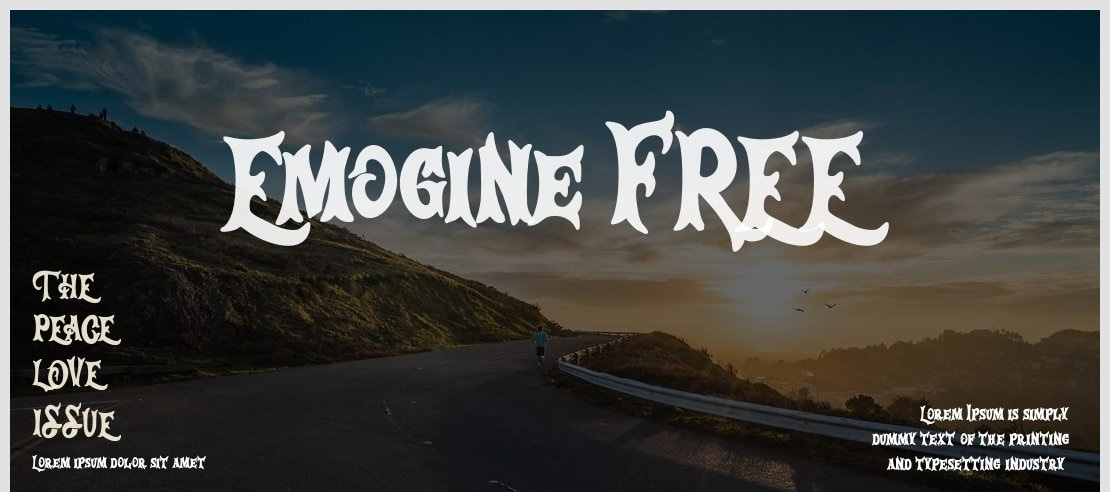 Emogine FREE Font