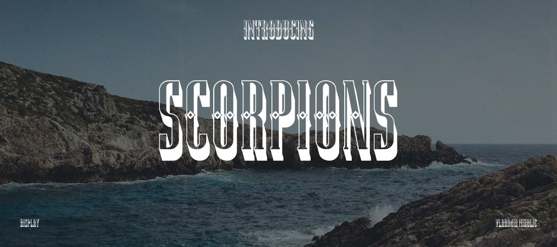 Scorpions Font
