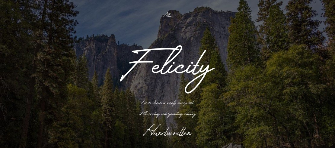 Felicity Font