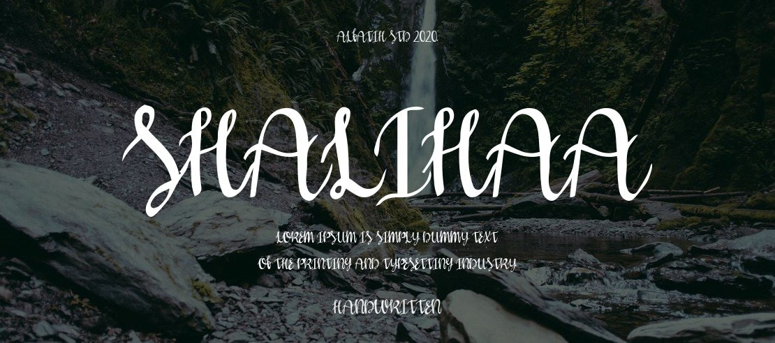 Shalihaa Font