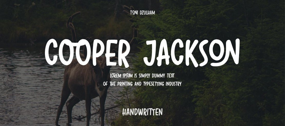 Cooper Jackson Font