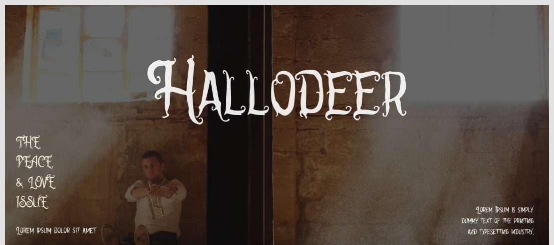 Hallodeer Font