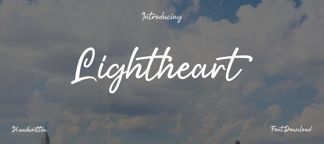 Lightheart Font