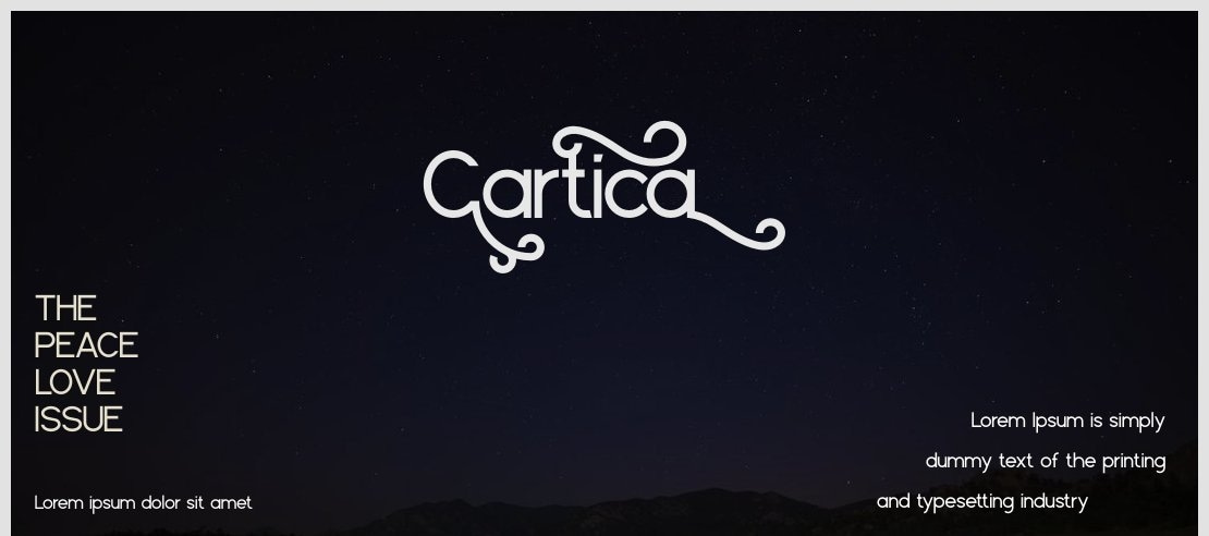 Cartica Font