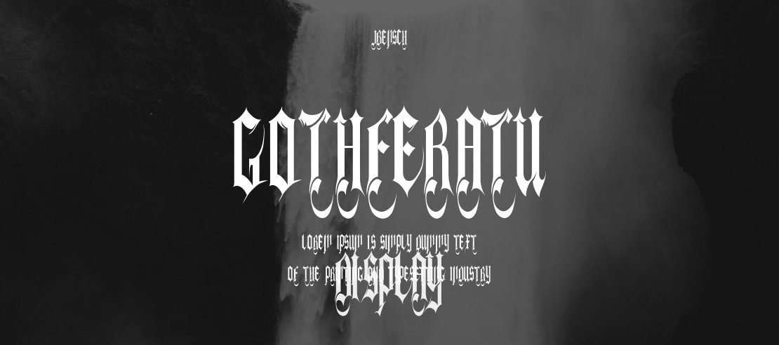 Gothferatu Font