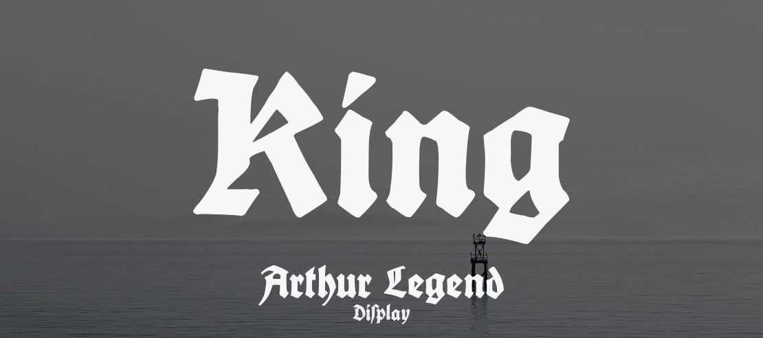 King Arthur Legend Font