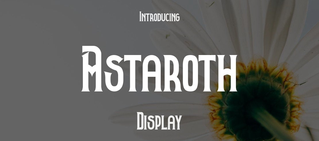 Astaroth Font