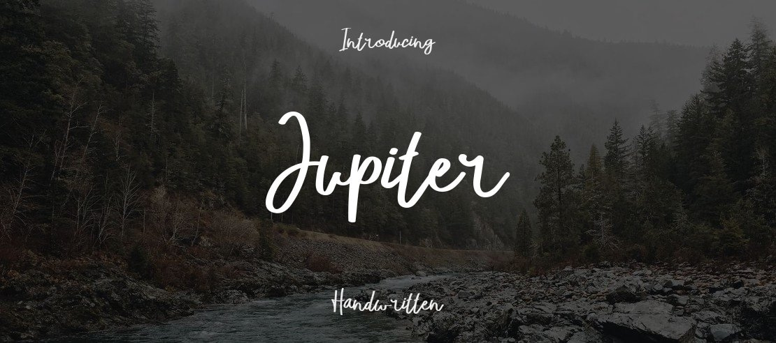 Jupiter Font