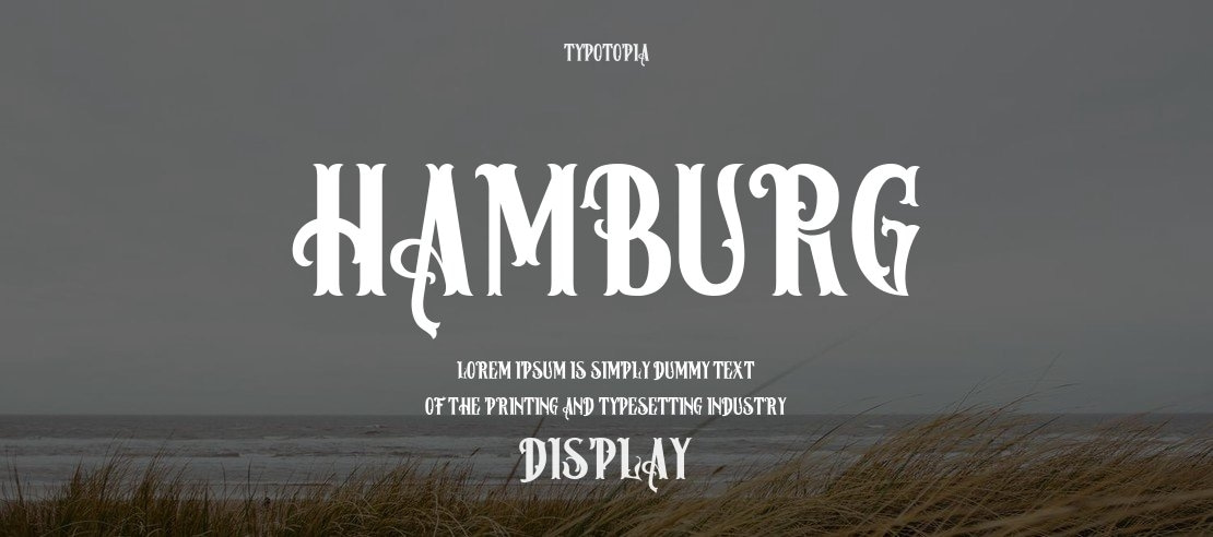 Hamburg Font