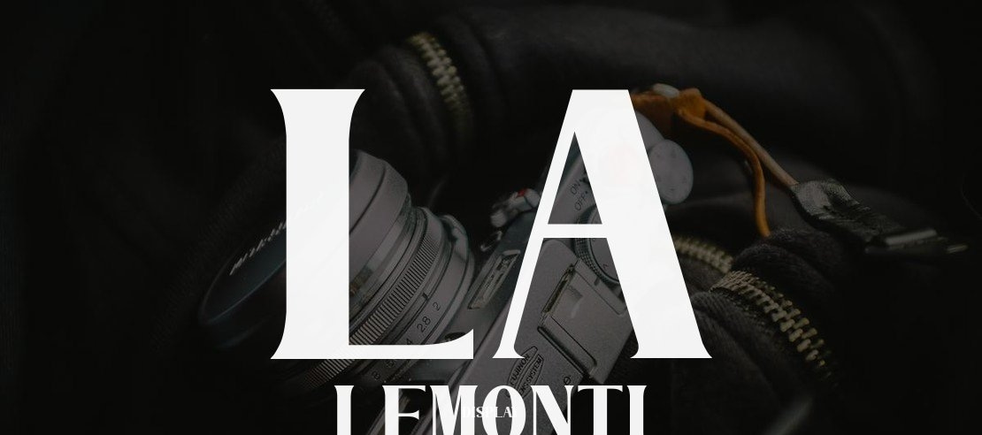 La Lemonti Font Family