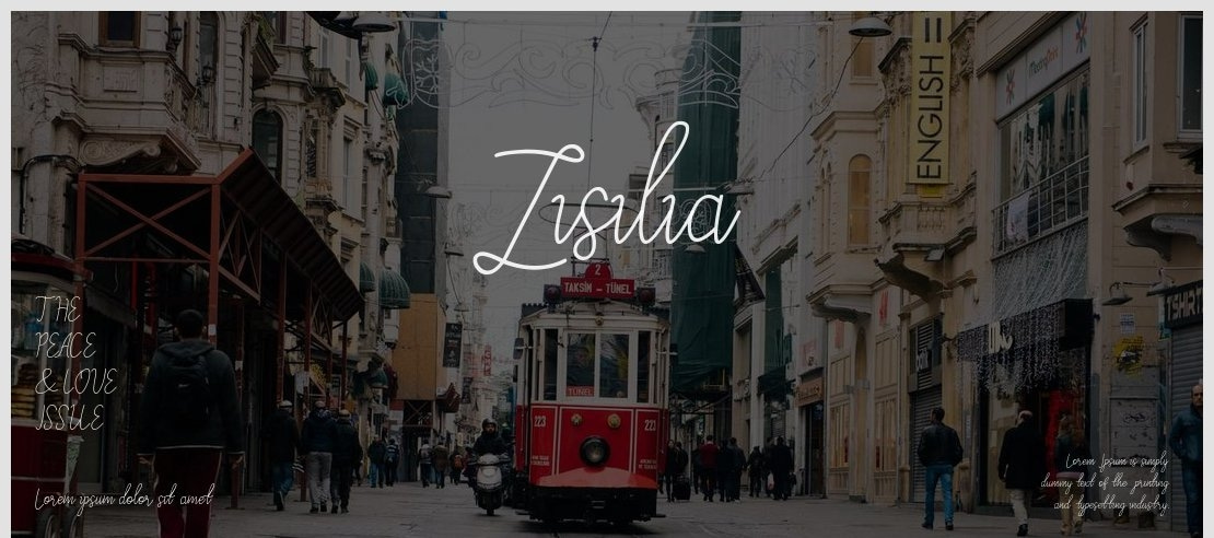 Zisilia Font