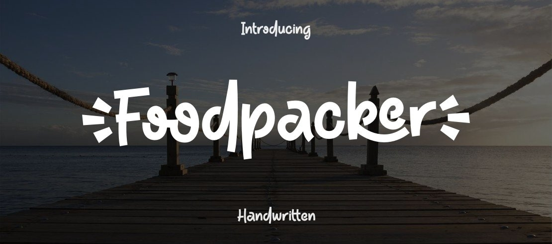 Foodpacker Font