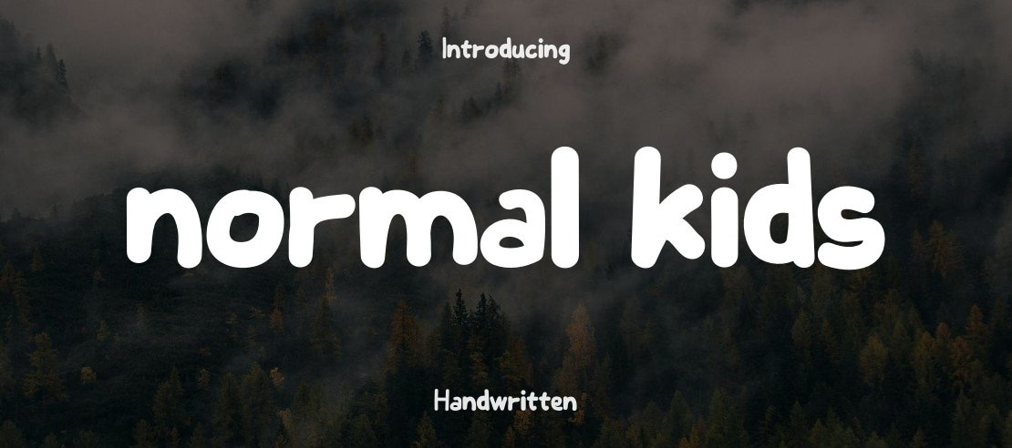 normal kids Font