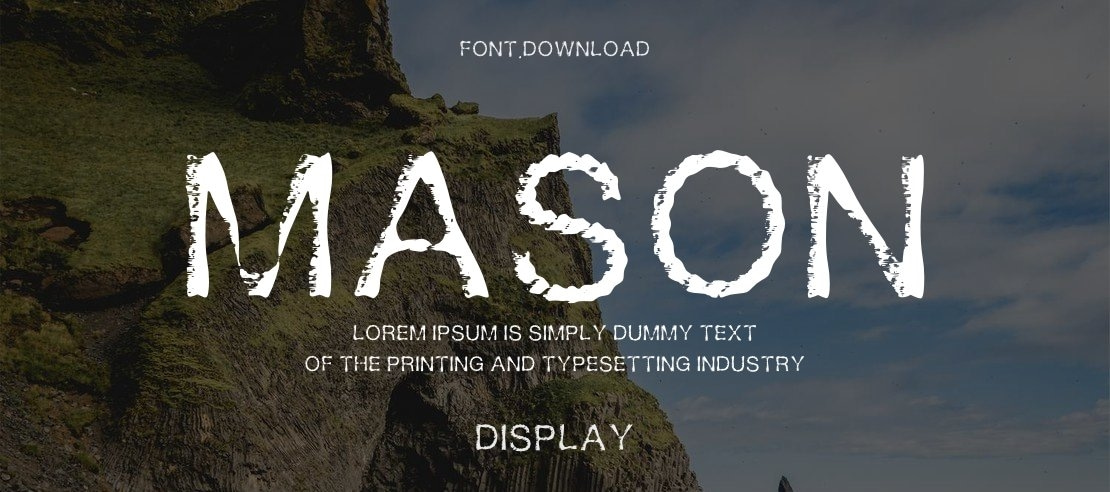 Mason Font