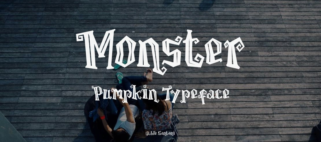 Monster Pumpkin Font