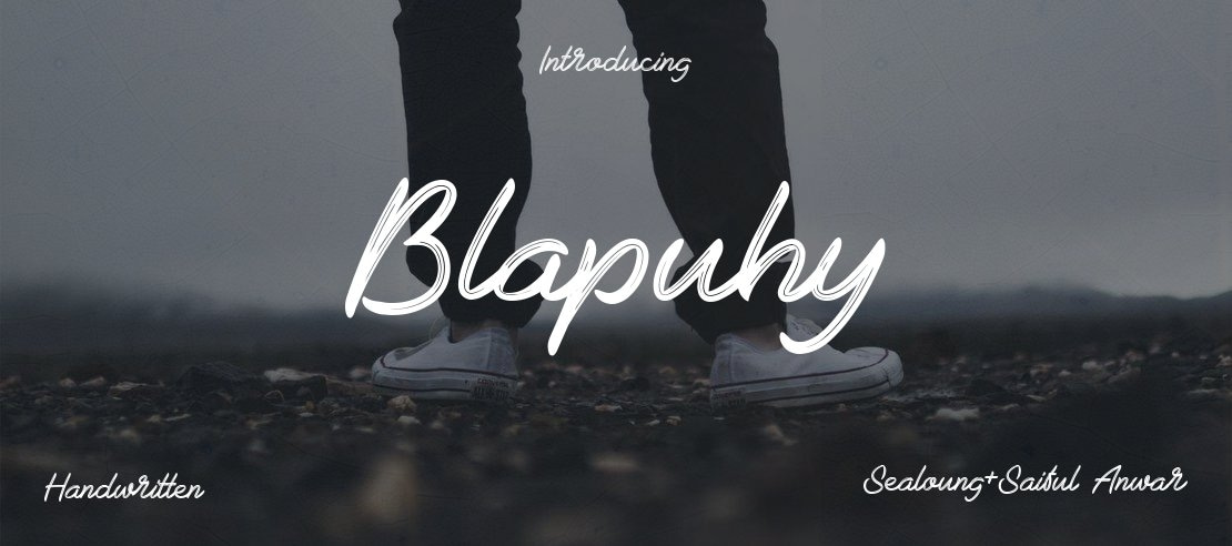 Blapuhy Font