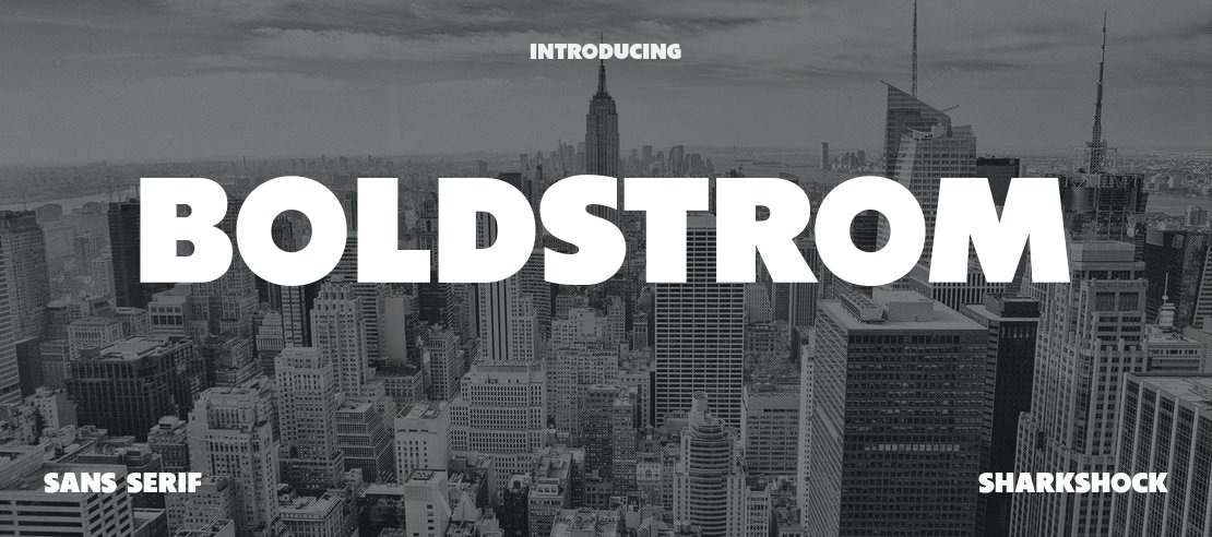 Boldstrom Font