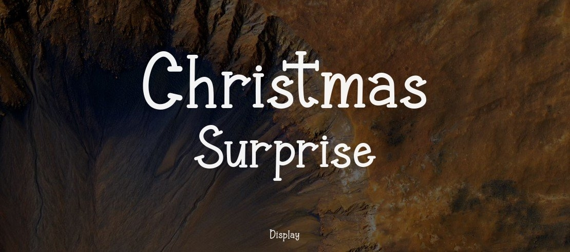 Christmas Surprise Font