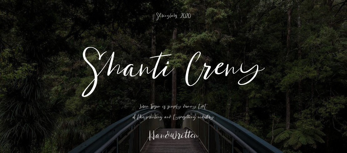 Shanti Creny Font