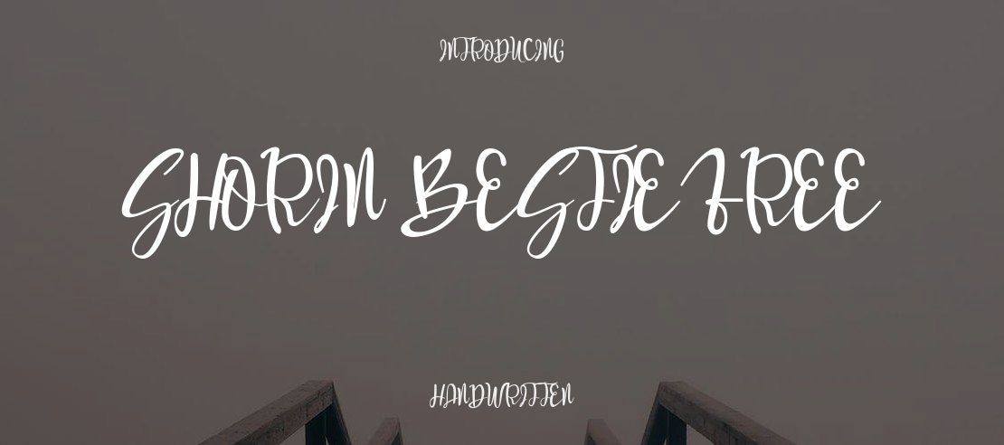 Shorin bestie free Font